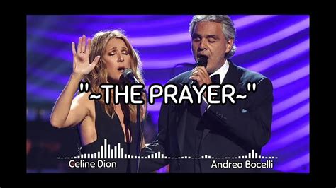 celine dion and andrea bocelli the prayer lyrics